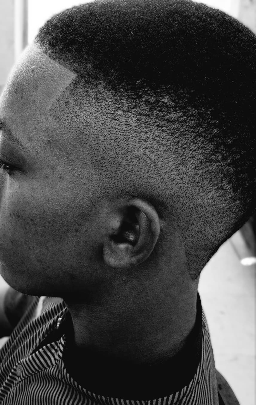 Classic haircut fade at Onenoblecrest
